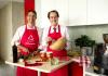 Saubermacher CEO Ralf Mittermayr und Saubermacher Gründer Hans Roth verwerten Speisereste zu köstlichen Gerichten.